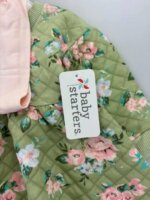 Ensemble bébé fille 2 pièces Baby Starters – Robe matelassée florale et legging - Image 3