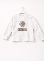 Ensemble garçon 3 pièces Hermès – Veste imprimée & jean (6–12 ans) - Image 7