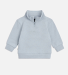 Sweat col zippé garçon – Mac + Ellie