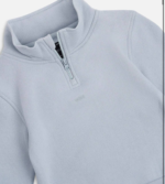 Sweat col zippé garçon – Mac + Ellie - Image 3