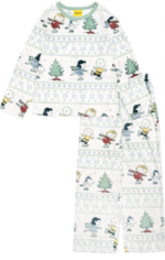 Pyjama garçon motif Peanuts Noël