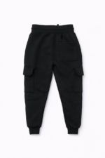 Pantalon cargo garçon noir 3-14 ans - Image 2