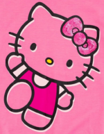 Ensemble fille Hello Kitty rose – 7 à 13 ans - Image 2