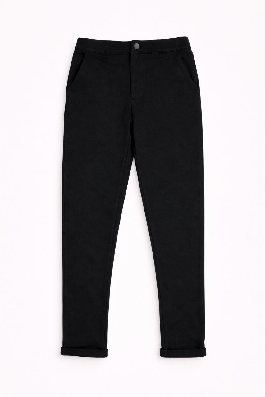 IMAGE 2026-02-26 14:18:24 Pantalon garçon Classic Sport noir – 7 à 15 ans - Image 1
