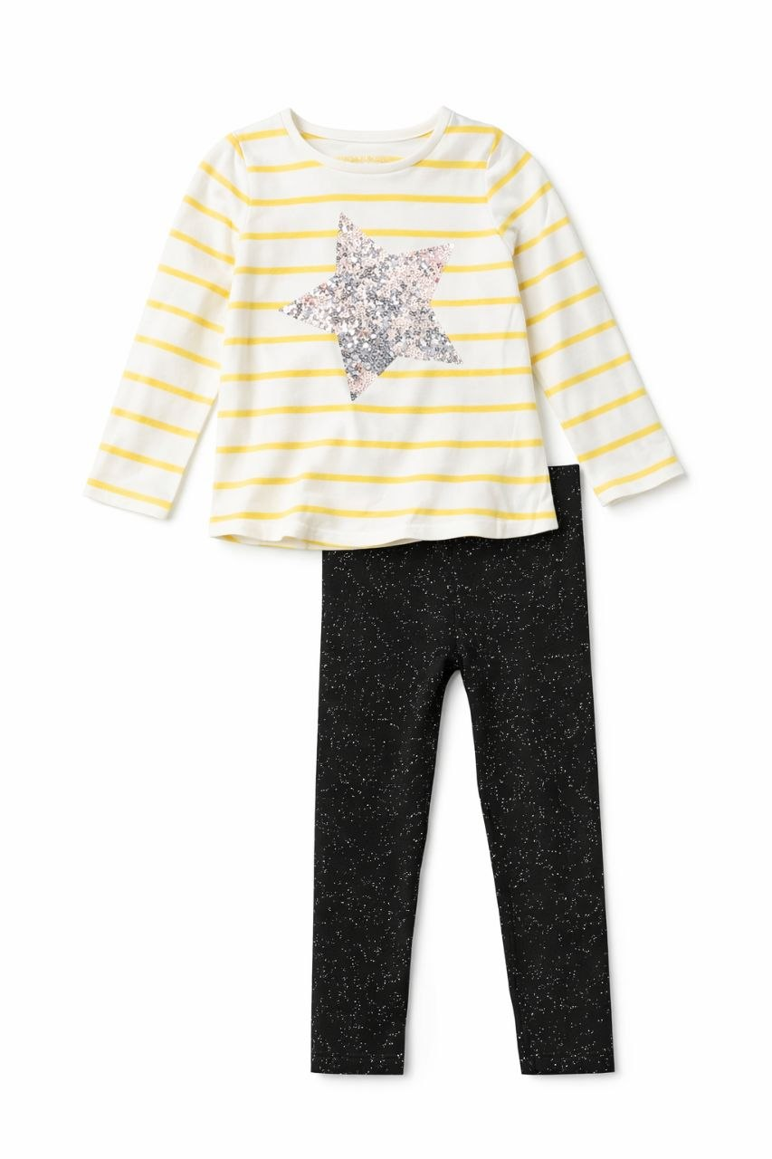 IMAGE 2026-02-26 15:09:46 Ensemble fille H&M étoile – 3 à 4 ans - Image 1