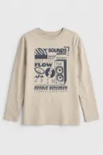 Pack 2 t-shirts garçon manches longues imprimés - primark - Image 3