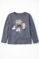 T-shirt fille manches longues imprimé – Primark - Image 2