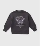 Sweat fille imprimé papillon – Matalan