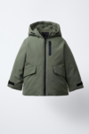 Parka garçon imperméable à capuche – Zara