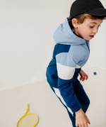 Veste garçon à capuche bicolore zippée – GÉMO - Image 3