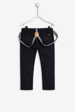 Pantalon chino garçon avec bretelles - Image 3