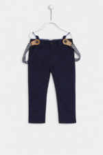 Pantalon chino garçon avec bretelles - Image 5