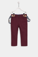 Pantalon chino garçon avec bretelles - Image 8