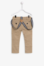 Pantalon chino garçon avec bretelles - Image 7