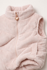Gilet matelassé fille sans manches - Image 2