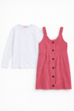 Robe fille avec t-shirt manches longues - Image 2