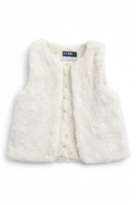 Gilet Fille en Fausse Fourrure – Kiabi