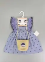 Ensemble Robe d'Été avec Sac et Accessoires – Fille (1 à 4 ans) - Image 4