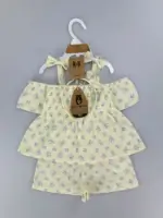 ensemble d’été fille avec sur-tete(1–4 ans) - Image 3