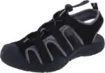 Sandales Sport Homme Respirantes Noir & Gris