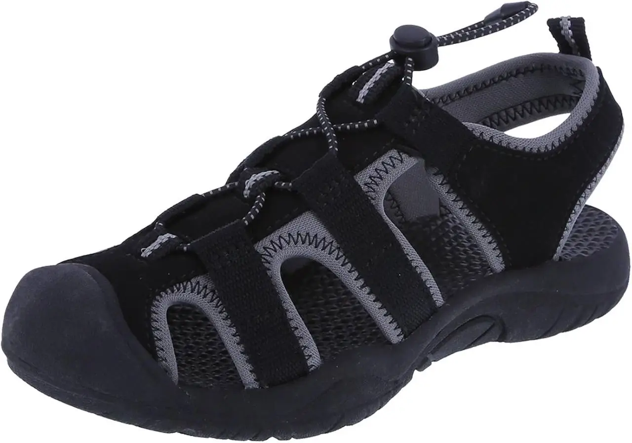 IMAGE 2026-04-16 11:53:29 Sandales Sport Homme Respirantes Noir & Gris - Image 1