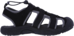 Sandales Sport Homme Respirantes Noir & Gris - Image 4