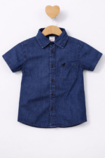 Chemise Garçon Denim Manches Courtes - Image 2