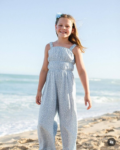 Combinaison Fille Été Légère (4–14 ans) – 2 Couleurs