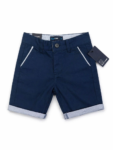 Short Garçon Classique Bleu Marine
