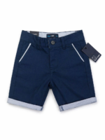 Short Garçon Classique Bleu Marine