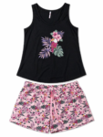 Ensemble Pyjama Femme Été Motifs Imprimés