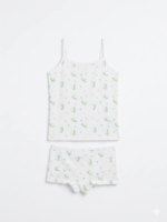 Ensemble fille été – Débardeur & short imprimé