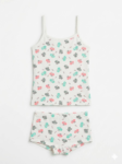 Ensemble fille été – Débardeur & short imprimé