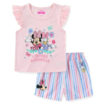 Ensemble Fille Disney Minnie 2 Pièces Été (2 Coloris)