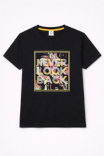 T-shirt Garçon Imprimé Never Look Back (2–12 ans)