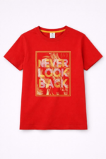 T-shirt Garçon Imprimé Never Look Back (2–12 ans) - Image 4