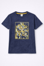 T-shirt Garçon Imprimé Never Look Back (2–12 ans) - Image 3