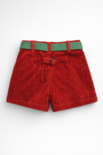 Short Fille Velours Côtelé Marca Rouge (2–9 ans) - Image 2