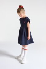 Robe Fille Okaïdi Élégante Bleu Marine (3–14 ans) - Image 5