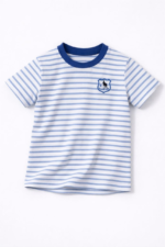 T-shirt Garçon Rayé Bleu & Blanc Tape à l’Œil (8–14 ans) - Image 2