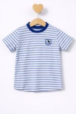 T-shirt Garçon Rayé Bleu & Blanc Tape à l’Œil (8–14 ans)