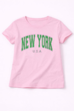 T-shirt Fille Imprimé “New York” Primark (8–15 Ans)