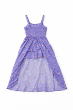 Robe fille fleurie avec short intégré - Image 3