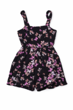 Robe Fille Fleurie avec Short Intégré – 2 Modèles - Image 5