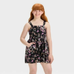 Robe Fille Fleurie avec Short Intégré – 2 Modèles - Image 2