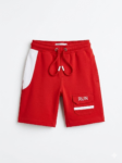 Short Garçon Sport RUN Rouge