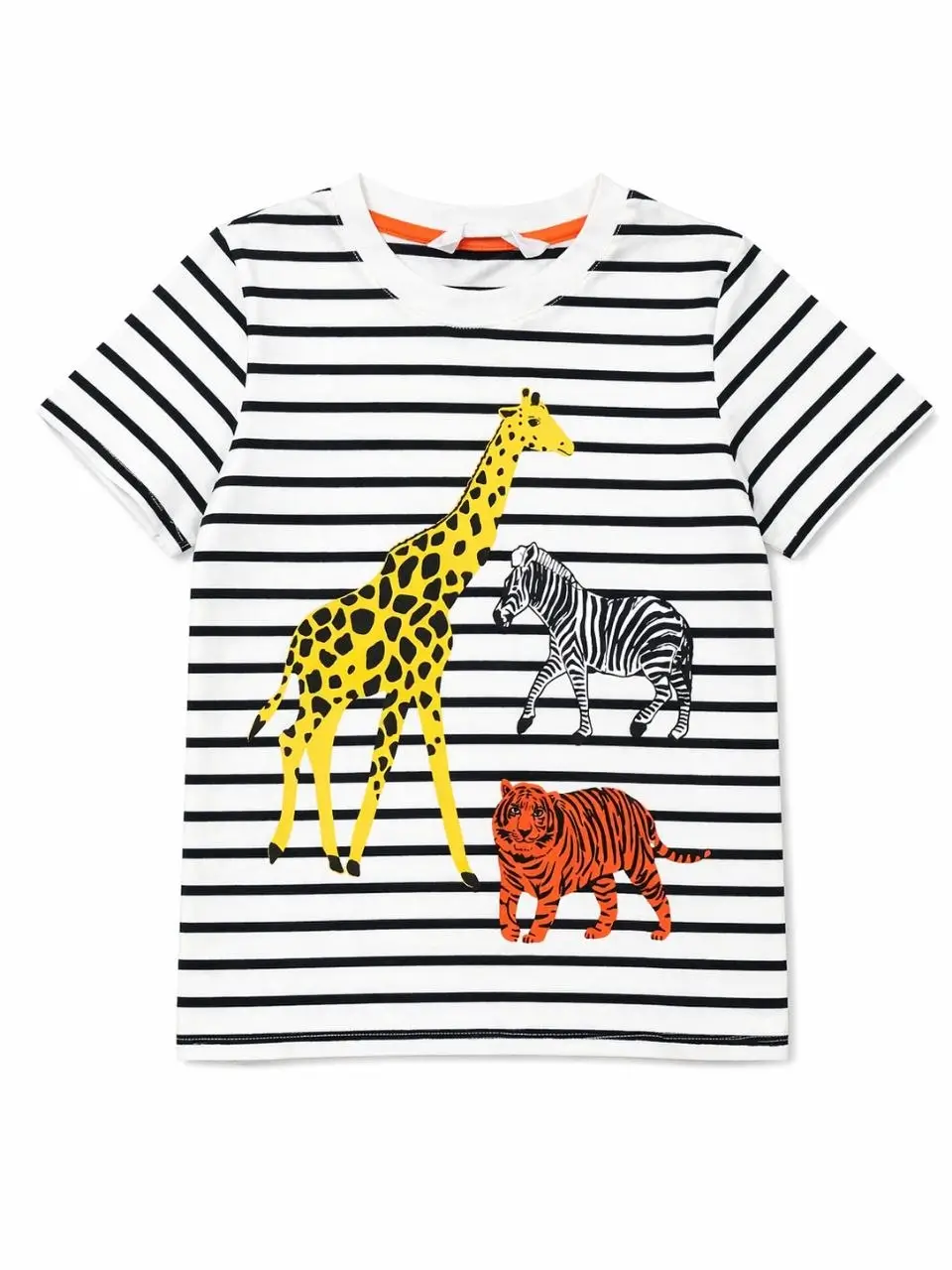 photo_2026-04-22_12-13-04 T-shirt garçon H&M imprimé animaux safari - Image 1