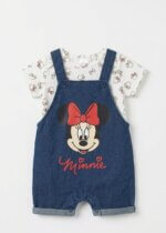 Ensemble bébé fille Minnie – Salopette + T-shirt - Image 2