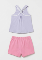 Ensemble fille Little Lass – Débardeur Papillon & Short (2 Modèles) - Image 3