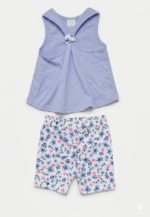 Ensemble fille Little Lass – Débardeur Papillon & Short (2 Modèles) - Image 4